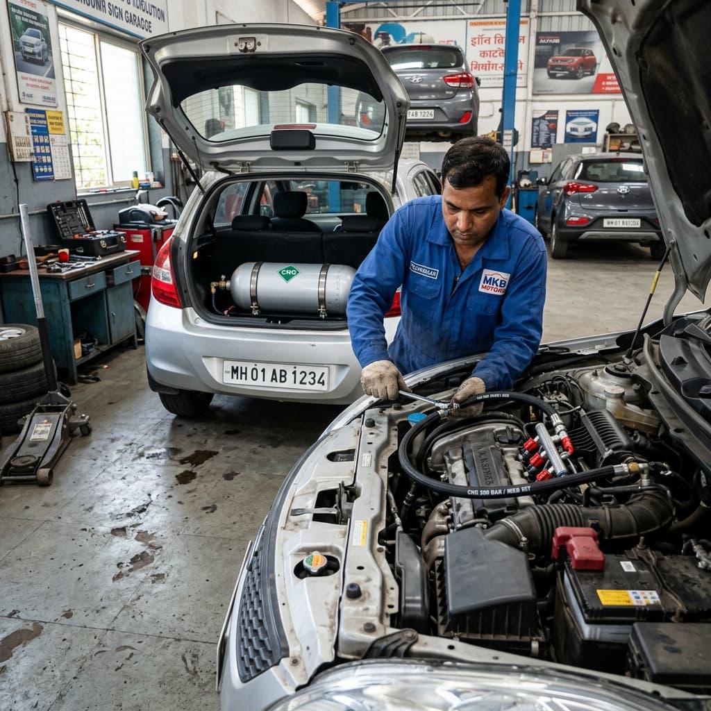 RTO Approved CNG Fitting